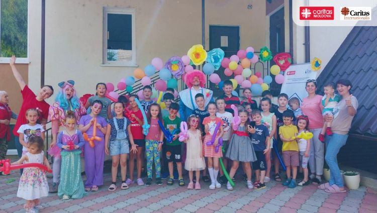 День защиты детей отмечается в центрах «Каритас Молдова» в Оргееве и Унгенах